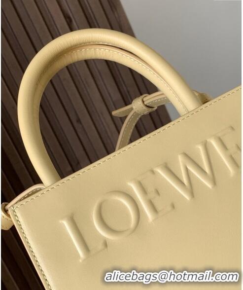 Grade Design Loewe Standard A5 Tote in sleek calfskin 652307 Yellow 2023