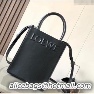 Buy Inexpensive Loewe Standard A5 Tote in sleek calfskin 652307 Black 2023