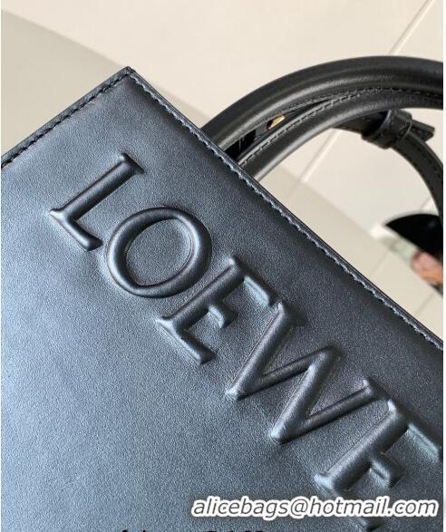 Buy Inexpensive Loewe Standard A5 Tote in sleek calfskin 652307 Black 2023