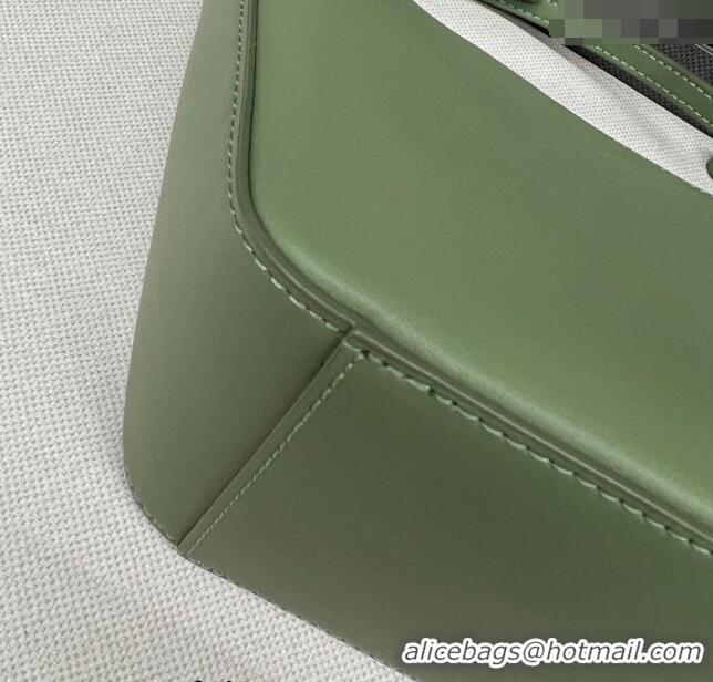 New Design Loewe Mini Hammock Hobo bag in Classic Calfskin 262315 Light Green 2023