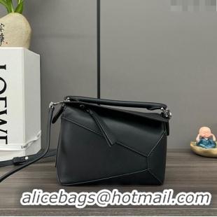 Reasonable Price Loewe Mini Puzzle Edge bag in Classic Calfskin 062312 Black 2023