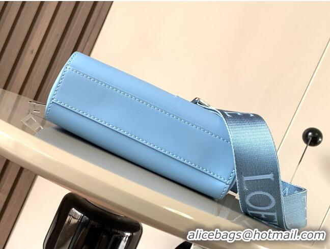 Top Quality Loewe Mini Camera Crossbody bag in Classic calfskin 062399 Light Blue 2023