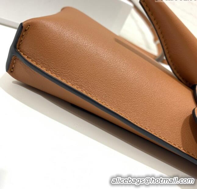 Promotional Loewe Elephant Pocket in Classic Calfskin LE1336 Brown