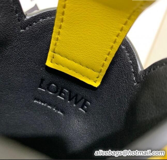 Grade Discount Loewe Elephant Pocket in Classic Calfskin LE1336 Yellow