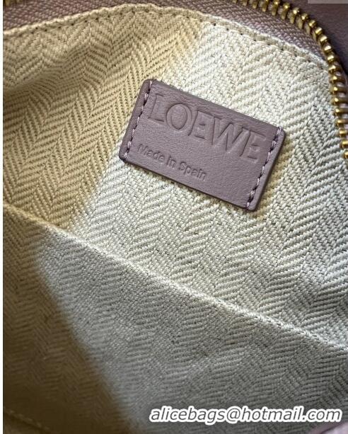 Inexpensive Loewe Small Puzzle Bag in Classic Calfskin 9311L Taro Purple 2023 TOP