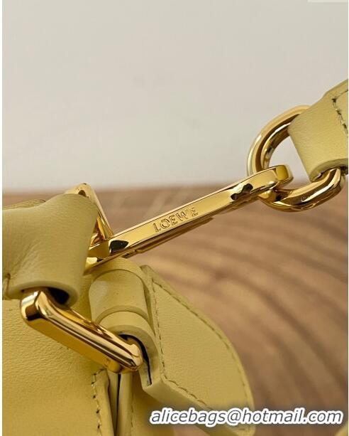 Famous Brand Loewe Small Puzzle Bag in Classic Calfskin 9311L Yellow 2023 TOP