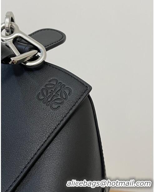 Grade Design Loewe Small Puzzle Bag in Classic Calfskin 9311L Black 2023 TOP