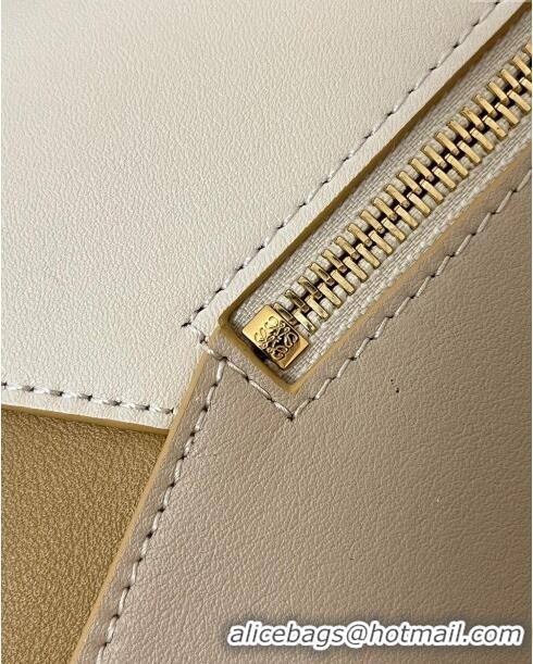 Low Price Loewe Small Puzzle Bag in Classic Calfskin 9311L Off-white/Beige 2023 TOP