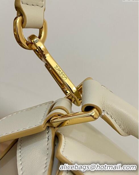 Low Price Loewe Small Puzzle Bag in Classic Calfskin 9311L Off-white/Beige 2023 TOP