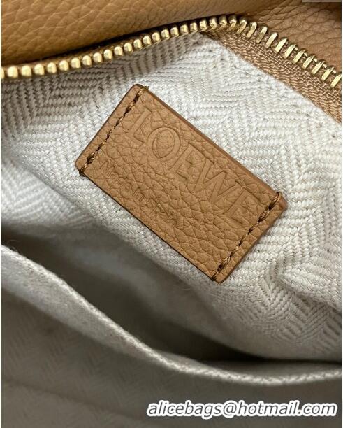 Super Quality Loewe Small Puzzle Bag in Soft Grained Calfskin 8010L Toffee 2023 TOP