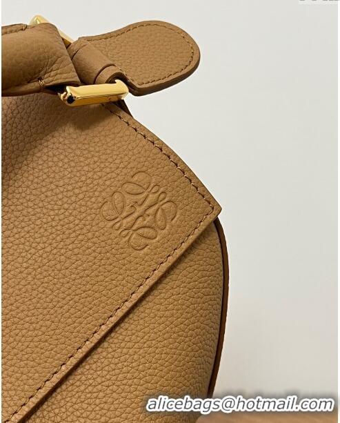 Super Quality Loewe Small Puzzle Bag in Soft Grained Calfskin 8010L Toffee 2023 TOP