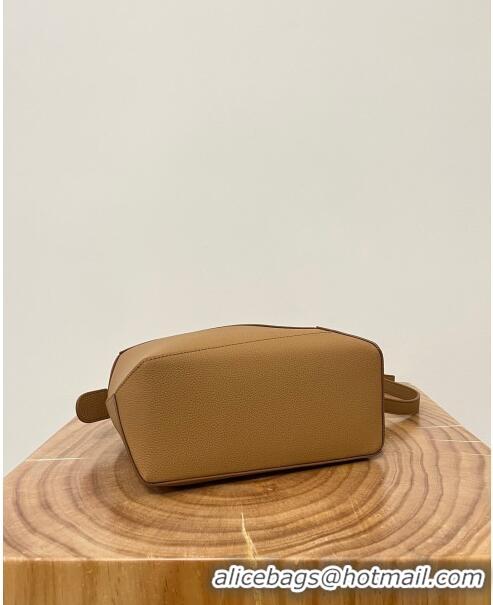 Super Quality Loewe Small Puzzle Bag in Soft Grained Calfskin 8010L Toffee 2023 TOP