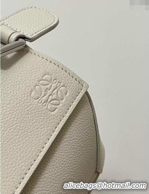 Promotional Loewe Small Puzzle Bag in Soft Grained Calfskin 8010L White 2023 TOP