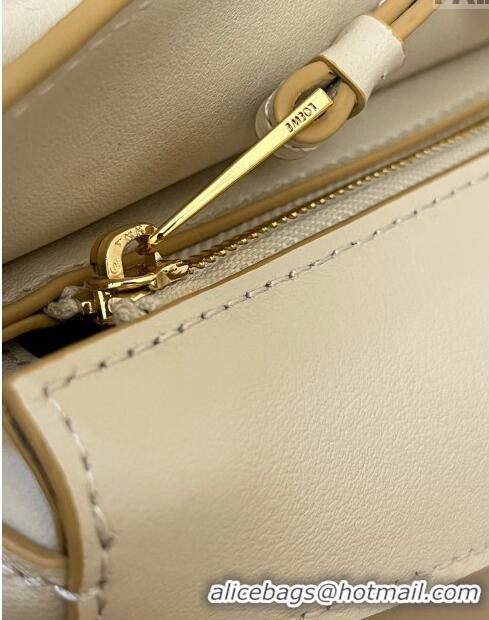 Top Quality Loewe Mini Puzzle Bag in Classic Calfskin 9310L Off-white/Beige 2023 TOP