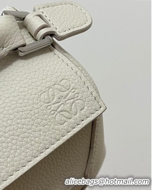 Shop Grade Loewe Mini Puzzle Bag in Soft Grained Calfskin 9310L White 2023 TOP