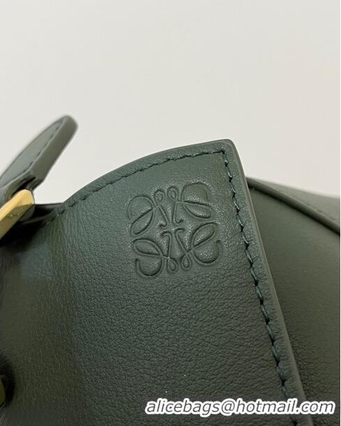 Best Price Loewe Mini Puzzle Bag in Classic Calfskin 9310L Bottle Green 2023 TOP