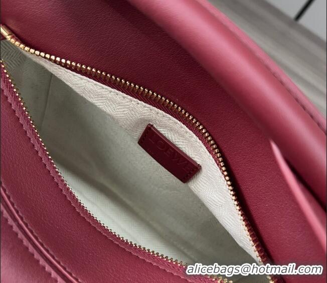 Buy Discount Loewe Small Puzzle Edge bag in Classic Calfskin 261801 Burgundy 2023