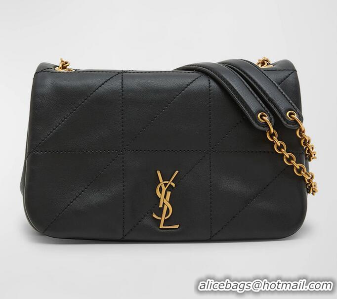 Promotional Saint Laurent Jamie 4.3 Mini Patchwork Leather Shoulder Bag YS5410 Black