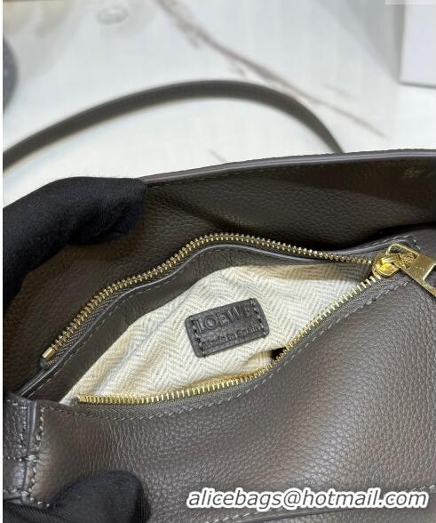 Promotional Loewe Mini Puzzle Edge bag in Smooth Calfskin 0202 Dark Grey 2024