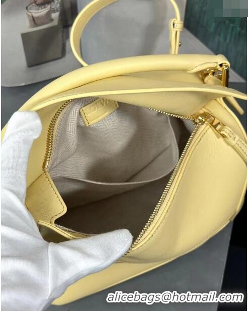 Good Taste Loewe Small Puzzle Edge bag in Smooth Calfskin 0202 Vanilla Yellow 2024