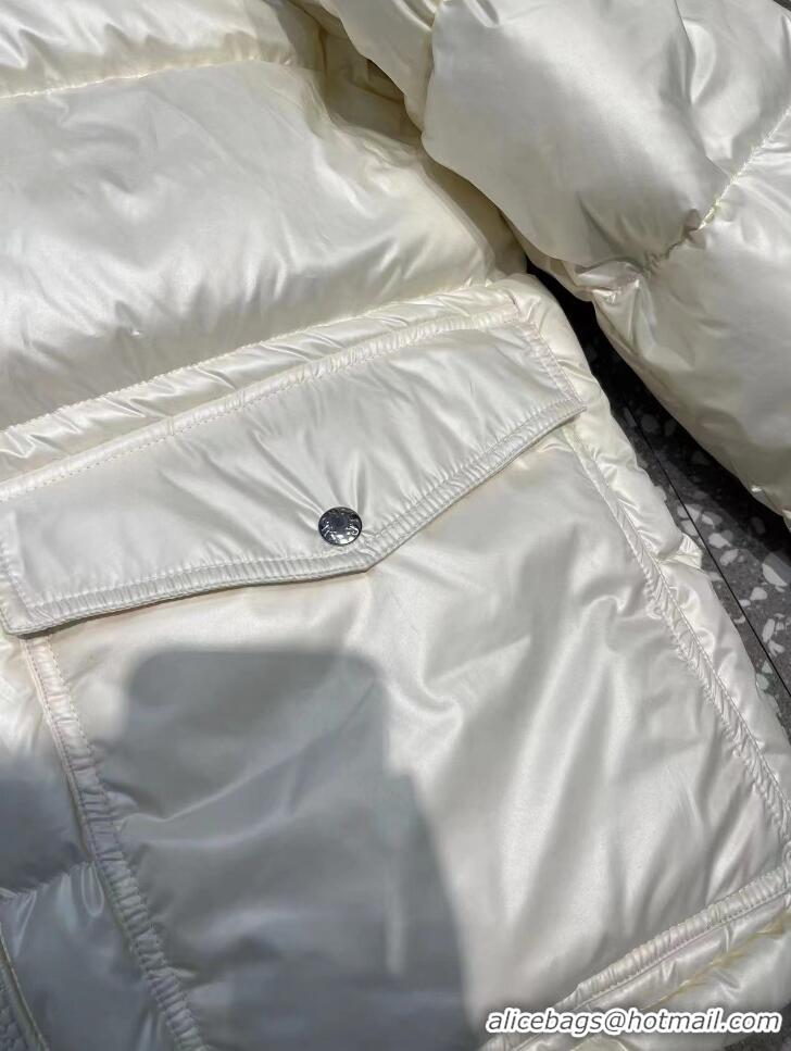 ​New Design Moncler Short Down Jacket M92027 White