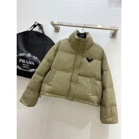 Top Quality Prada Down Jacket P11010 Green 2024