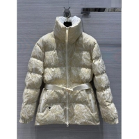 Hot Sell Cheap Dior Padded Coat D11215 Beige 2024