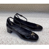 Good Looking Prada Patent leather pumps 3.5cm Black 228050