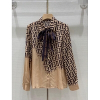 ​Super Quality Fendi FF Silk Shirt F11208 2024