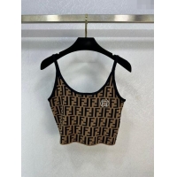 Good Taste Fendi FF Vest F022633 Brown 2024