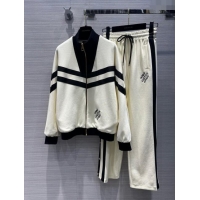 Market Sells Louis Vuitton Jacket and Pants LV022304 Beige 2024