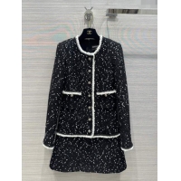 Reasonable Price Chanel Tweed Dress CH112745 Black 2023