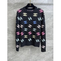 ​Top Grade Chanel Cashmere & Wool Sweater CH113029 Black 2023