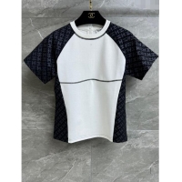 Pretty Style Chanel T-shirt CH113031 White/Black 2023