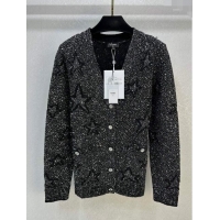 ​Trendy Design Chanel Sequin Star Cardigan CH120102 Black 2023