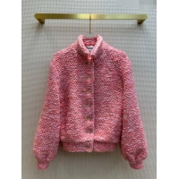 Luxury Cheap Chanel Tweed Jacket CH120116 Pink 2023