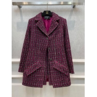 Modern Classic Chanel Tweed Jacket CH120123 Rosy 2023