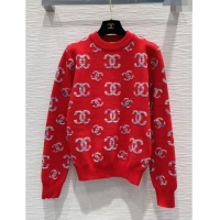 Reasonable Price Chanel Wool Sweater CH11018 Red 2024