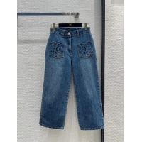 Famous Brand Chanel Coco Denim Jeans CH12214 Blue 2024