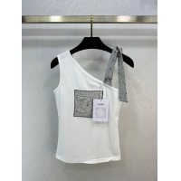 Top Quality Chanel Cotton Vest CH022315 White 2024