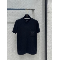 Super Quality Chanel Knit T-shirt CH022721 Black 2024