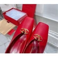 Unique Style Valentino The Bold Edition VLogo Pumps 6.5cm in Lambskin Red 0227024