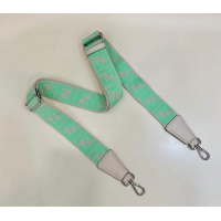 Promotional Fendi Strap You Canvas FF Shoulder Strap 4x136cm 913A Grey/Neon Green 2024