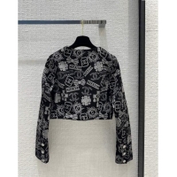 Reasonable Price Chanel Denim Jacket CH031421 Black 2024