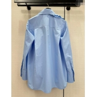 ​Best Quality Valentino Shirt V022737 Blue 2024