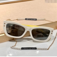 Good Product Dior DiorPacific S2U Sunglasses CD0826 White/Yellow 2023