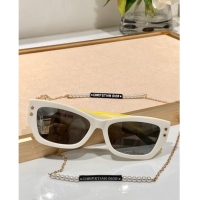 Good Product Dior DiorPacific S2U Sunglasses CD0826 White/Yellow 2023