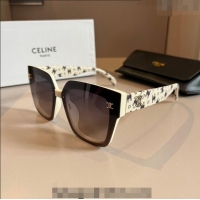 Top Quality Celine Sunglasses 030401 White 2024 