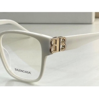 New Design Balenciaga Optical frame Glasses BB0104 White 2023