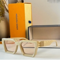 Best Cheap Louis Vuitton 1.1 Millionaires Sunglasses Z1165 Beige 2023